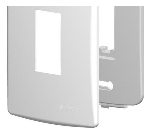 Placa Alumbra 4x2 Branca (1 Vertical) 6401