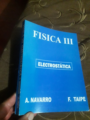Libro Física Electrostática Tomo 3 Navarro Taipe