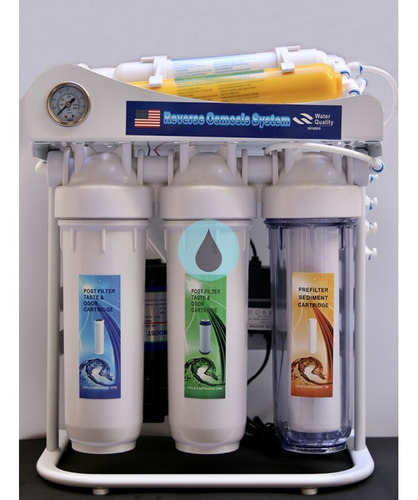 Imagen 3 de 4 de Osmosis Inversa De 6 Etapas Con Kit De Regalo Y Soporte !