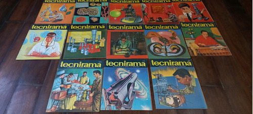 Lote De Revistas Tecnirama Años 60