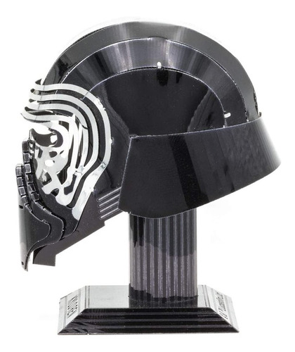 Imagen 3 de 4 de Casco Helmet Kylo Ren Puzzle 3d Metálico Star Wars Earth
