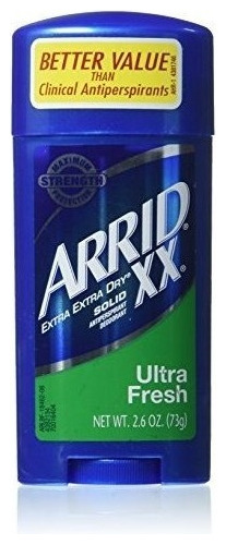 Arrid Xx Ultra Fresh Extra Dry Solid Antitranspirante Desodo