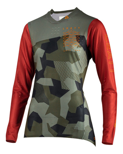 Jersey Mujer Mtb Leatt - Gravity 4.0 - Camo