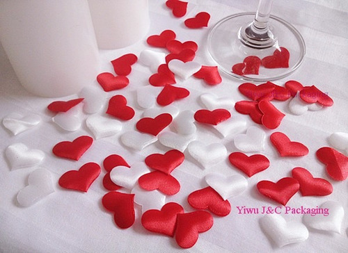 Corazones Para Decoracion Rojo+blanco Romantico Amor
