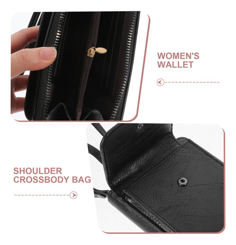 Bolso Bandolera Con Forma De Cartera For Mujer Y Mujer