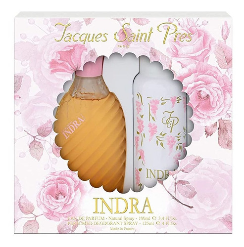 Set Jacques Saint Pres Indra Dama 100ml Edp Género Mujer