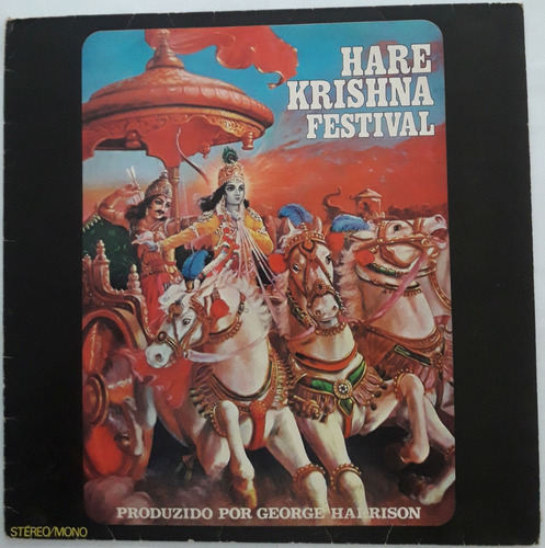 Lp Vinil (vg/+) The Radha Krsna Temple Hare Krishna Festival