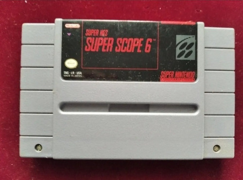 Super Scope 6 ( Juego Super Nintendo Snes ) 10v  (2) \(^o^)/