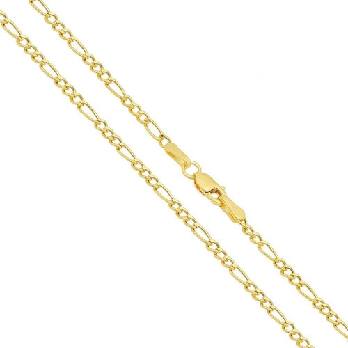 Oro De 14 Quilates Estilo De La Cadena Collar Colgante ...
