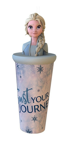 Imagen 1 de 1 de Vaso De Cine Premium Elsa Frozen 2
