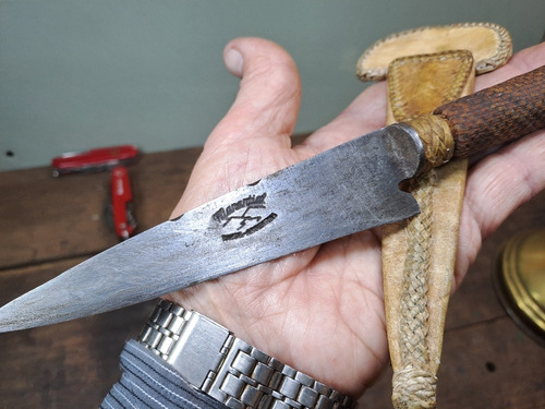 Cuchillo Manantial Cabo Tiento Trenzado