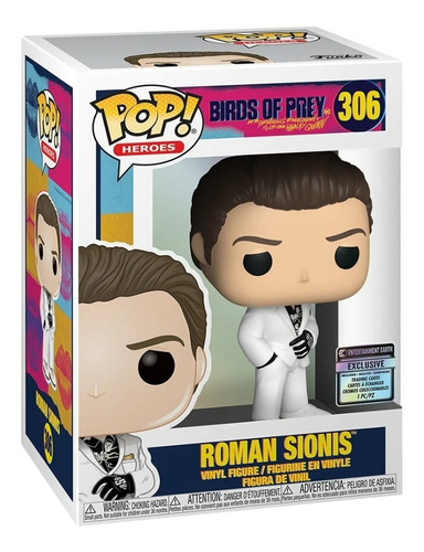 Funko Pop! Birds Of Prey Roman Sionis Ee Exclusive C/tarjeta