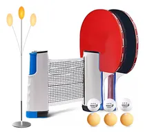 Comprar Juego De Ping Pong 2 Raquetas De Tennis Mesa Con 6 Pelotas
