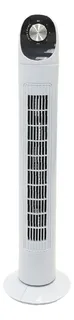 Ventilador De Torre Tadazaku Silencioso 3 Velocidades Oscilacion Estructura Blanco