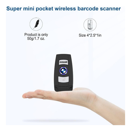 Symcode Scanner De Código De Barras Bluetooth Scanner De