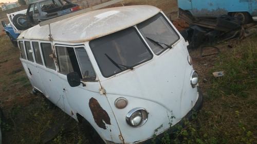Imagem 5 de 10 de Volkswagen Vw Bus Kombi Antiga P/ Restauração Geral Samba Bu