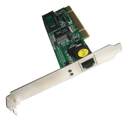 Placa de rede Pci 10/100/1000 Mbps Chipset RTL8169sc nsplpci1g