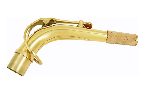 Nuevo Saxofón Alto Con Mástil Doblado, Material De Latón, Sa