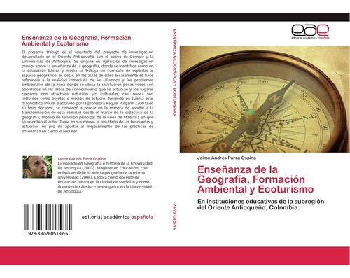 Libro: Enseñanza Geografía, Formación Ambiental Y Ecot