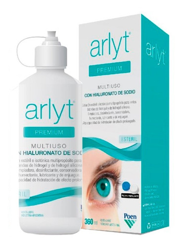 Imagen 2 de 8 de Multiuso Arlyt Premium 360ml X 2 Pack (2 Cajas) Optica