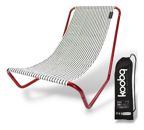 Cadeira De Alumínio Portátil Swiss Red Ibiza - Koobq
