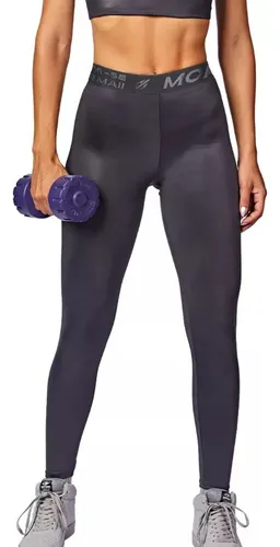 Calça Legging Mormaii Cirre Poliamida Feminino Cintura Alta