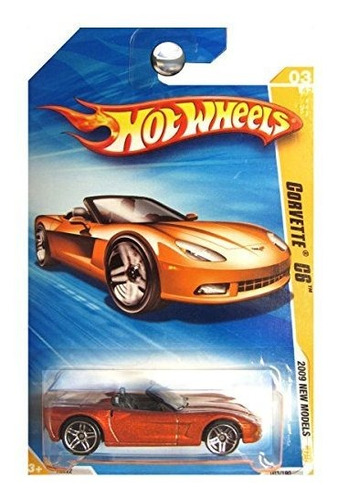 Hot Wheels 2009 New Modelos Burnt Orange Corvette C6 Idrma