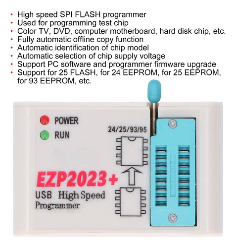 Programador De Chips Bios Ezp2023 Spi Flash De Alta Velocida
