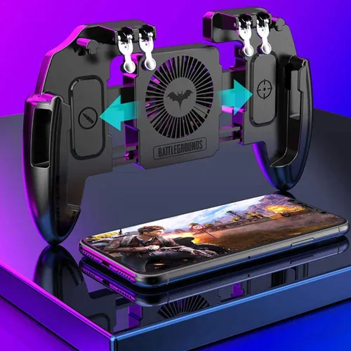 Pubg Mobile Controller Joystick Turnover Button Gamepad F...
