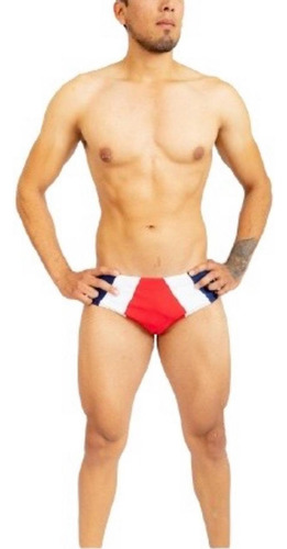 Bañador Bikini Para Hombre Tricolor