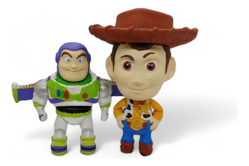 Woddy Y Buzz Toy Story-adorno De Torta