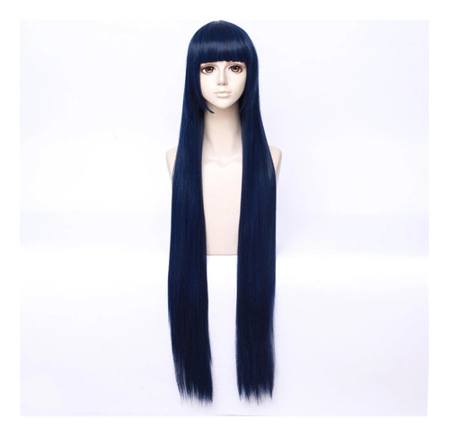 Anime Hyuga Hinata, 80 Cm De Largo, Pelo Liso, Neat Bang, Co