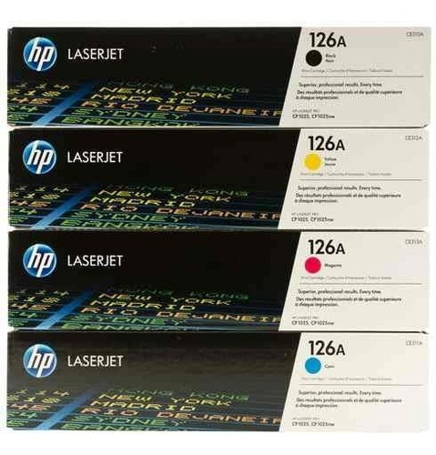 Toner Hp 126a Combo 4 Colores 1025 175 176 177