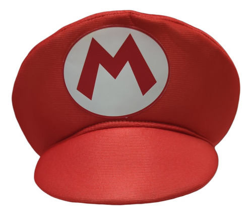 Imagen 1 de 5 de Gorro Sombrero Mario Bros Jersey Tela Cotillon