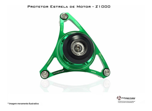 Estrela Protetor De Motor Procton Racing Z1000 Z 1000