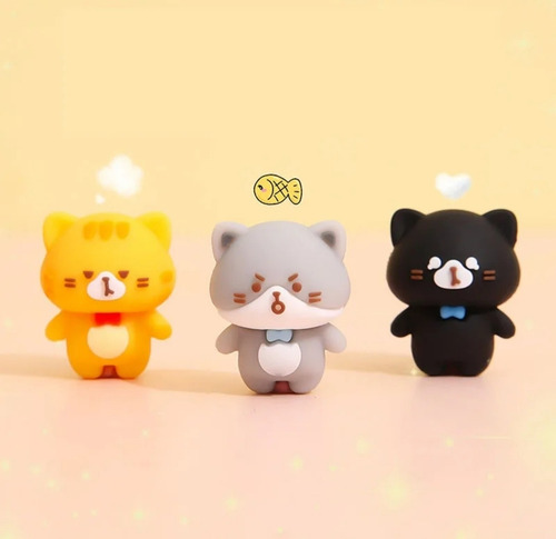 Goma De Borrar Gatitos Kawaii 1 Pcs Útiles Escolares