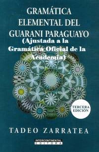 Libro Gramática Elemental Del Guarani Paraguayo De Tadeo Zar