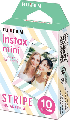 Film Pack Para Instax Mini Stripe (10 Fotos X Caja)