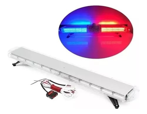 Baliza Led Barra Auto Emergencia 120cm 88 Led 12v/24v