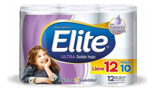 Higienico Elite Doble Hoja X 12 