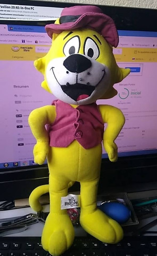 2004 Hanna Barbera Toy Factory Top Cat Plush 38 Cms (Usado)