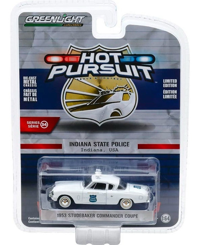 Hot Pursuit Studebaker Commander  A Escala 1/64 Greenlight