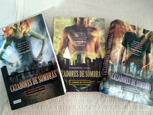 Libros Cazadores De Sombras 1, 2 Y 3