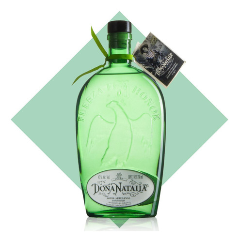 Pack De 12 Mezcal Doña Natalia Verde 750 Ml