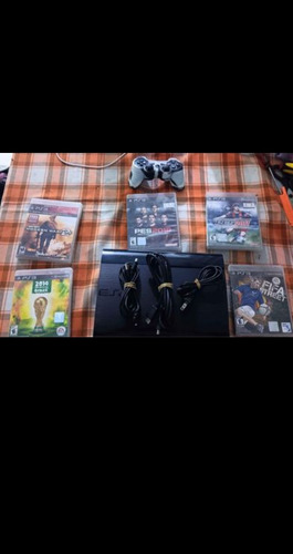 Playstation 3 Super Slim 500 Gb, Con Juegos Incluidos