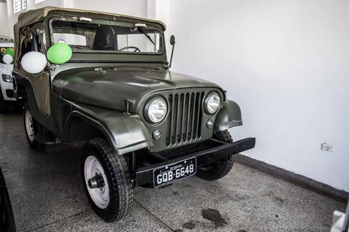 Jeep Willys 1962 Placa Preta