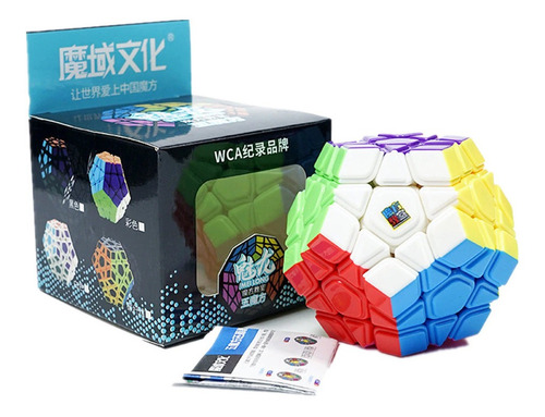 Cubo Rubik Megaminx Moyu Meilong 3 X 3 + Manual De Patrones