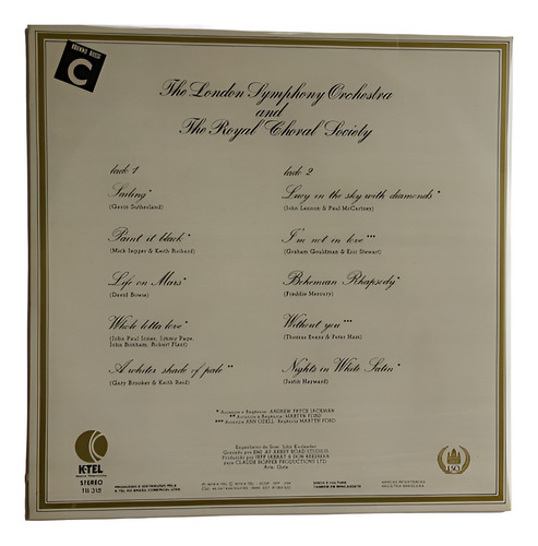 Lp - Classic Rock - The London Symphony Orquestra (Usado)