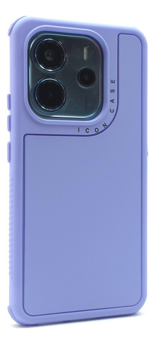Funda 3 En 1 Para Redmi Note 14 4g Case Uso Rudo Protector Supreme - Lila Redmi Note 14 4g