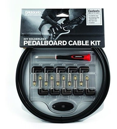 D'addario Diy Kit De Pedalera Sin Soldadura, 10 Pies